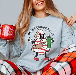 {Boutique} "looking like a snack" Crewneck